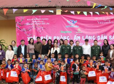 quỹ phúc tâm mang tết đến trẻ vùng cao